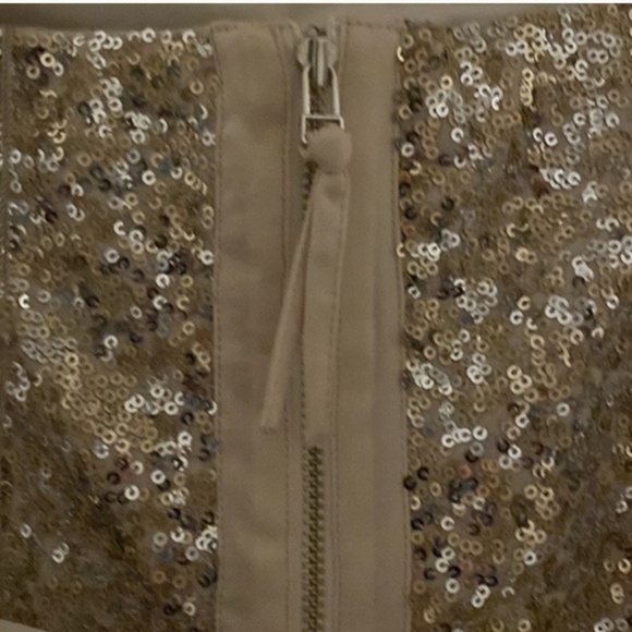 NWT! REBECCA TAYLOR Size 0 Strapless Sequin Chiffon Satin Mini Party Dress!!! - Picture 7 of 11